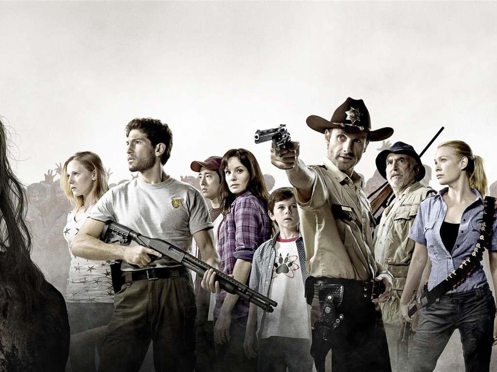 Los fondos de pantalla de alta definición Walking Dead #14 - 1024x768