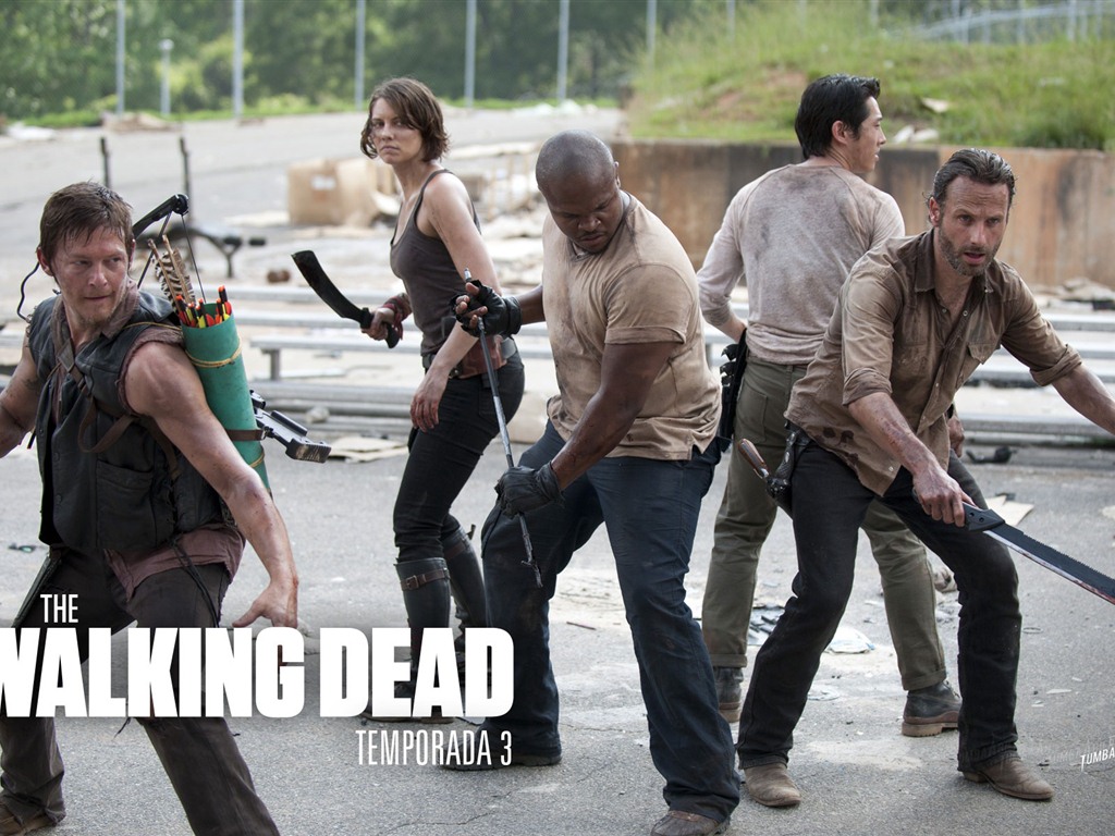 The Walking Dead fonds d'écran HD #16 - 1024x768