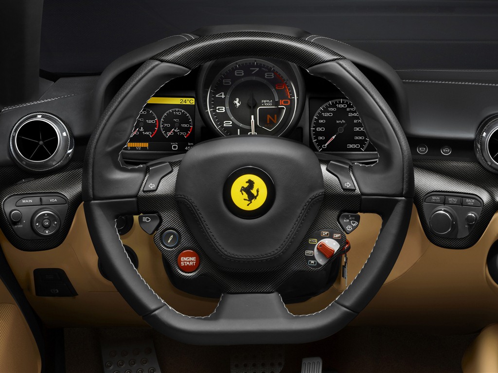 2012 Ferrari F12 Berlinetta 法拉利 高清壁纸7 - 1024x768