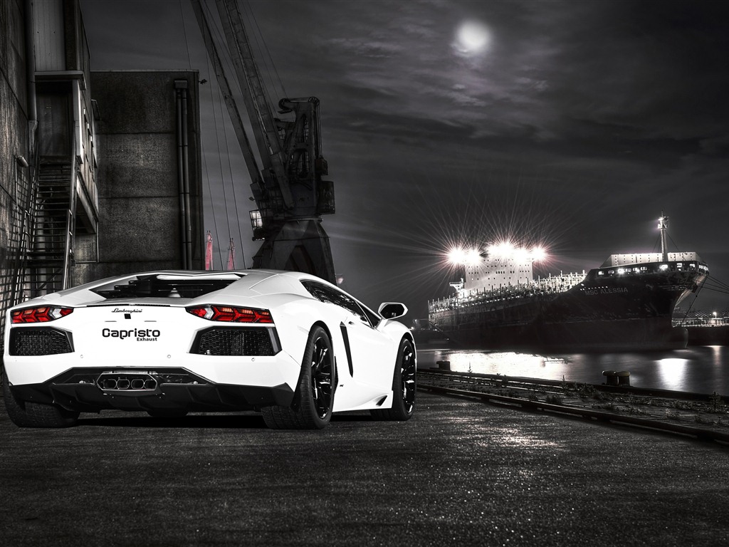 2012 Lamborghini Aventador LP700-4 HD Tapety na plochu #4 - 1024x768