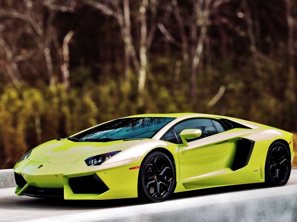 2012 Lamborghini Aventador LP700-4 兰博基尼 高清壁纸33 - 1024x768