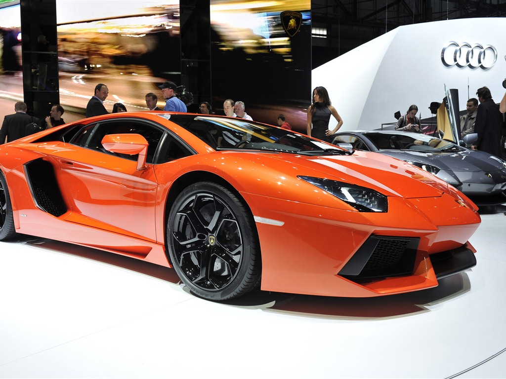 2012ランボルギーニAventador LP700-4 HDの壁紙 #36 - 1024x768