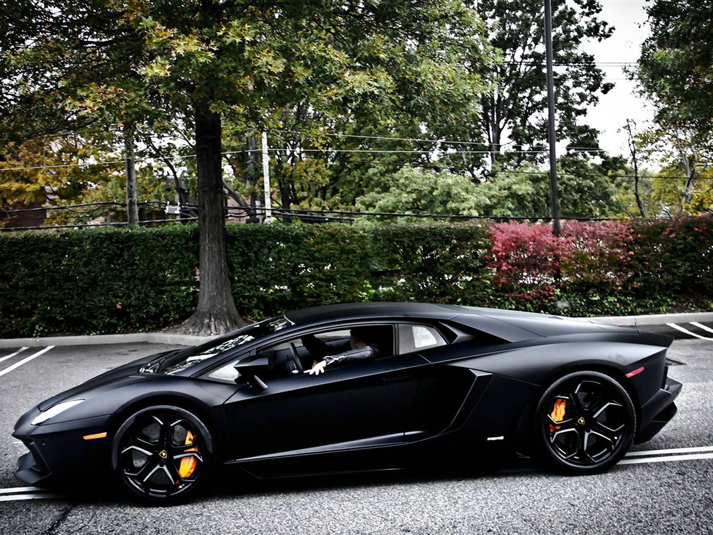 2012 Lamborghini Aventador LP700-4 兰博基尼 高清壁纸44 - 1024x768