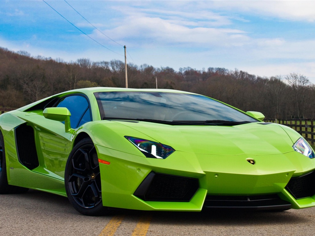 2012ランボルギーニAventador LP700-4 HDの壁紙 #45 - 1024x768