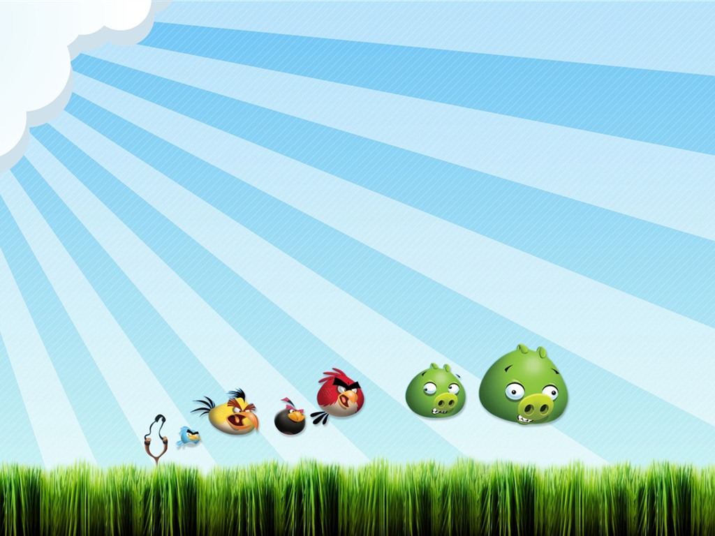 Angry Birds Game Wallpapers #4 - 1024x768