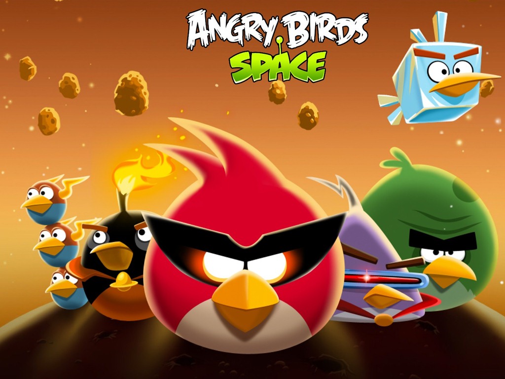 Angry Birds hra na plochu #20 - 1024x768