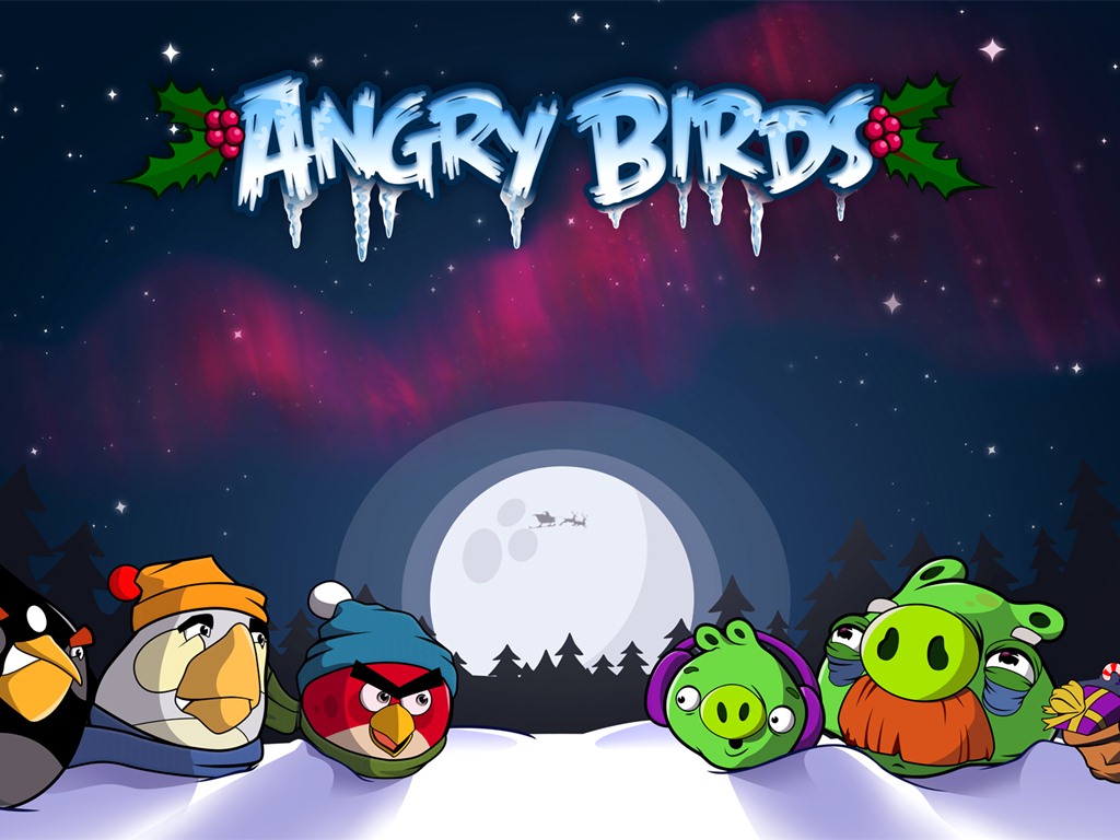 Angry Birds 愤怒的小鸟 游戏壁纸27 - 1024x768