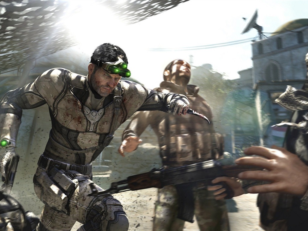 Splinter Cell: Lista Negra HD fondos de pantalla #9 - 1024x768