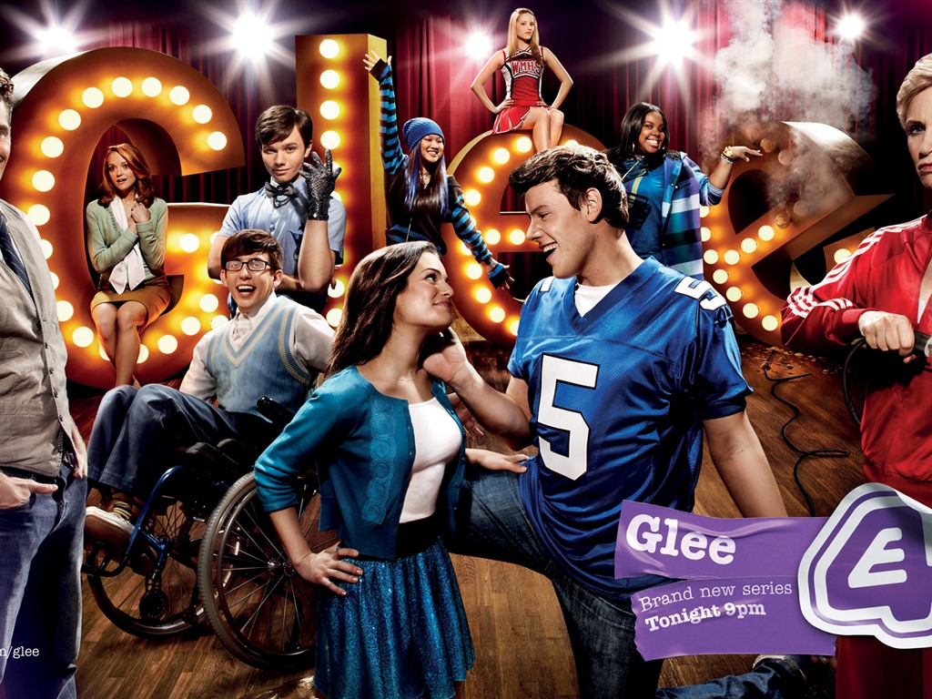 Glee Séries TV HD fonds d'écran #1 - 1024x768