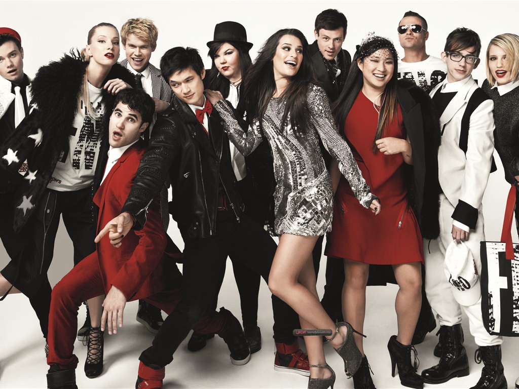 Glee Séries TV HD fonds d'écran #5 - 1024x768