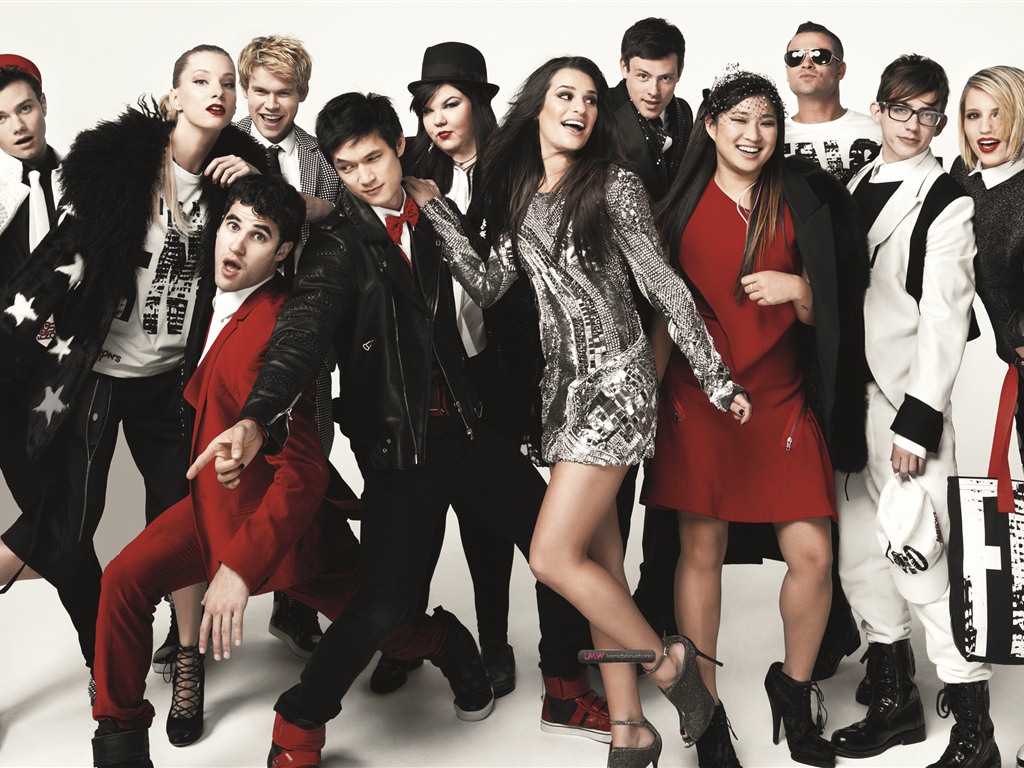 Glee 歡樂合唱團 電視劇高清壁紙 #5 - 1024x768