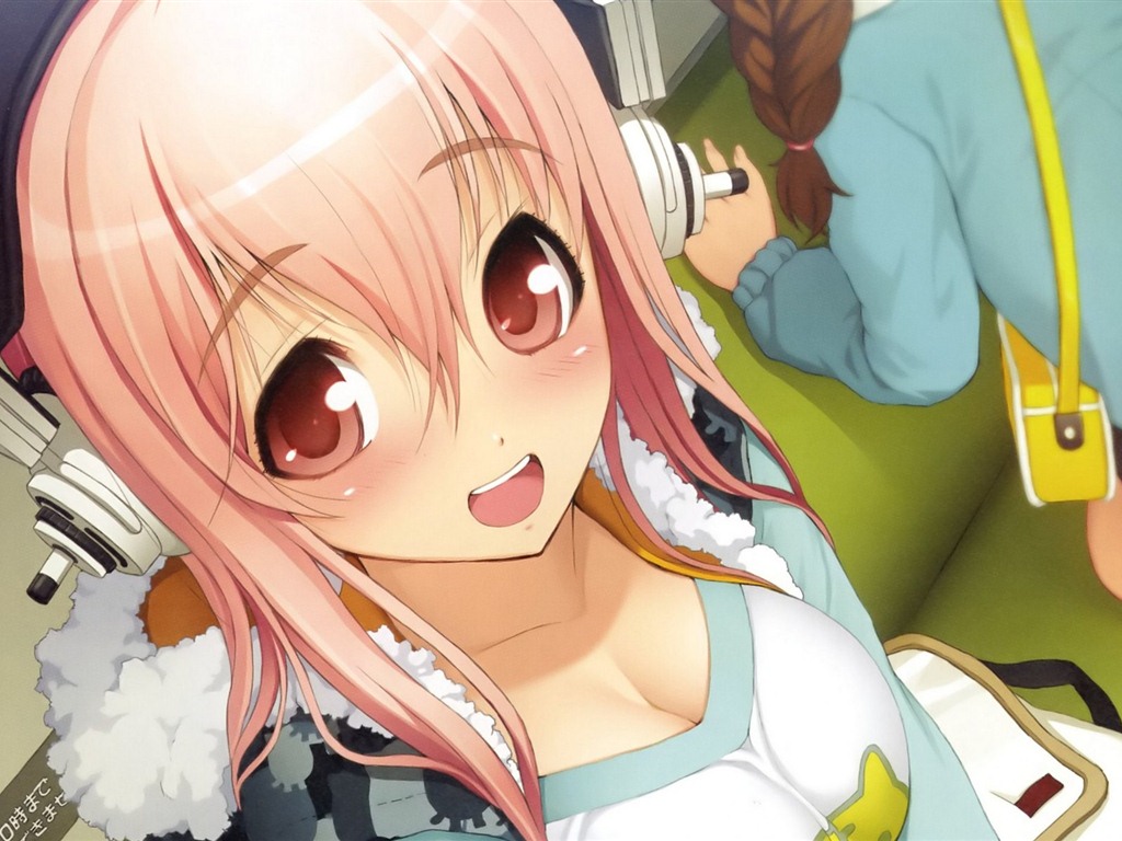 Super Sonico HD anime tapety na plochu #10 - 1024x768