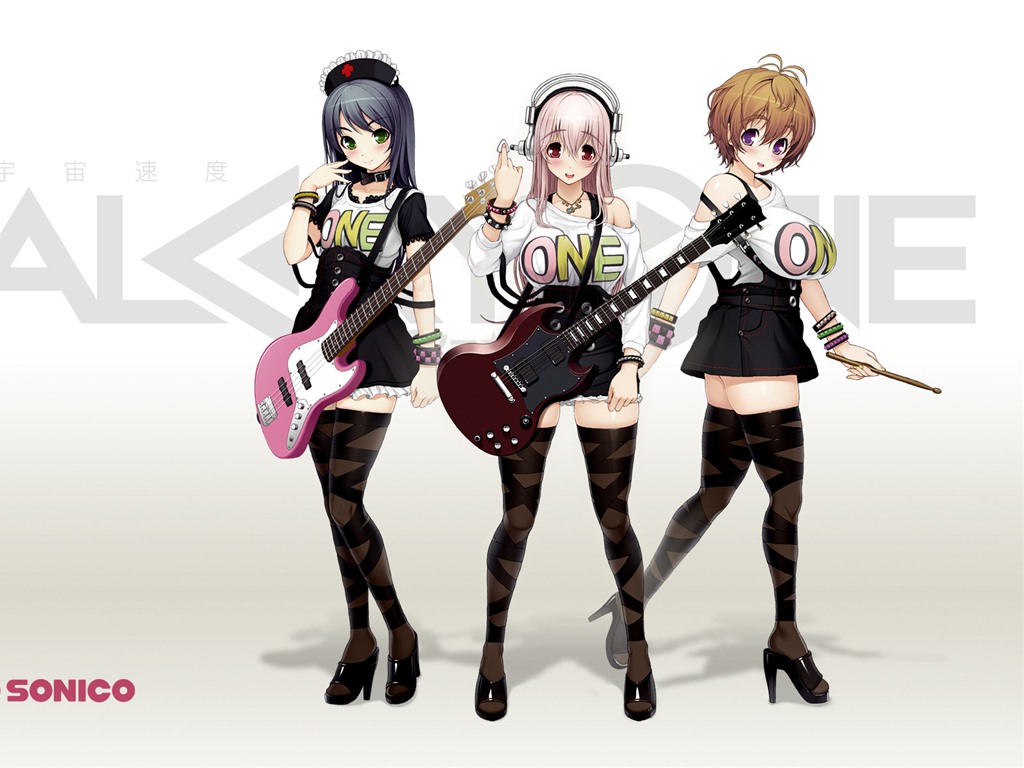 Super Sonico 超級索尼子 高清動漫壁紙 #13 - 1024x768