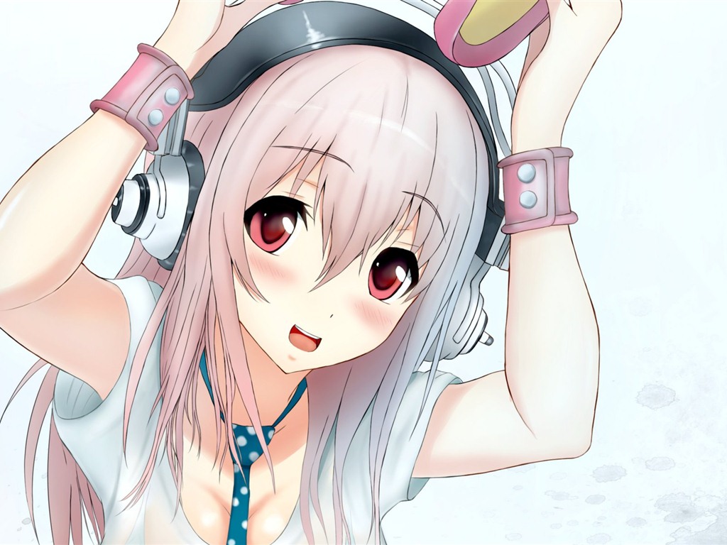 Super Sonico HD anime tapety na plochu #15 - 1024x768