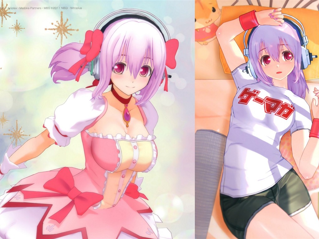 Super Sonico HD anime tapety na plochu #18 - 1024x768