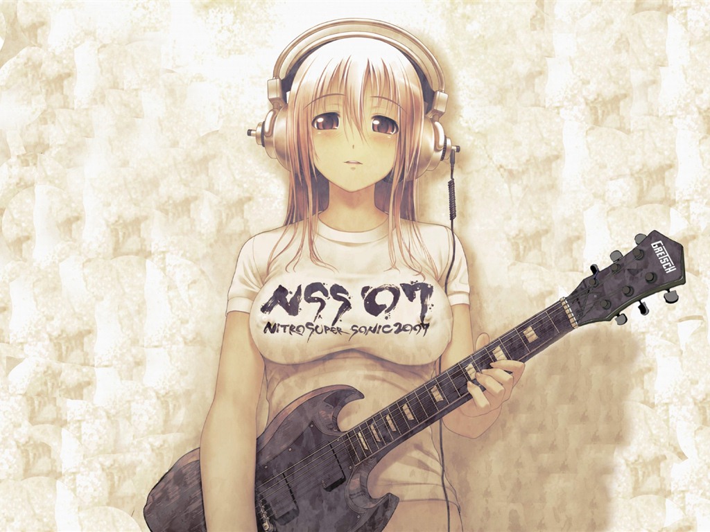 Super Sonico HD anime tapety na plochu #23 - 1024x768