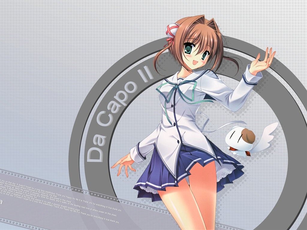 D.C. Girl's Symphony 初音島 高清動漫壁紙 #22 - 1024x768