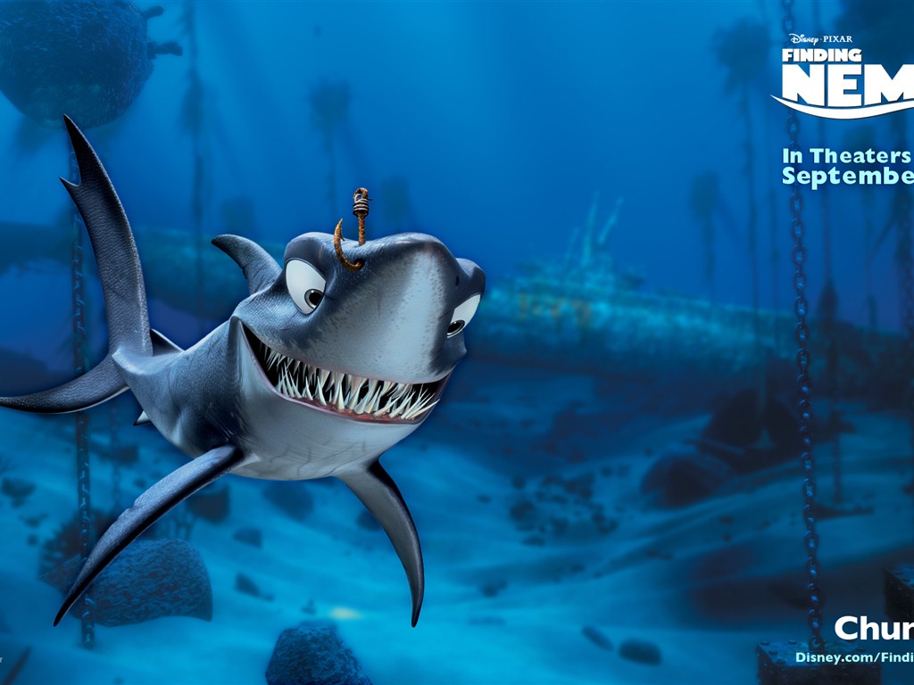 Finding Nemo 3D 海底總動員3D 2012高清壁紙 #5 - 1024x768