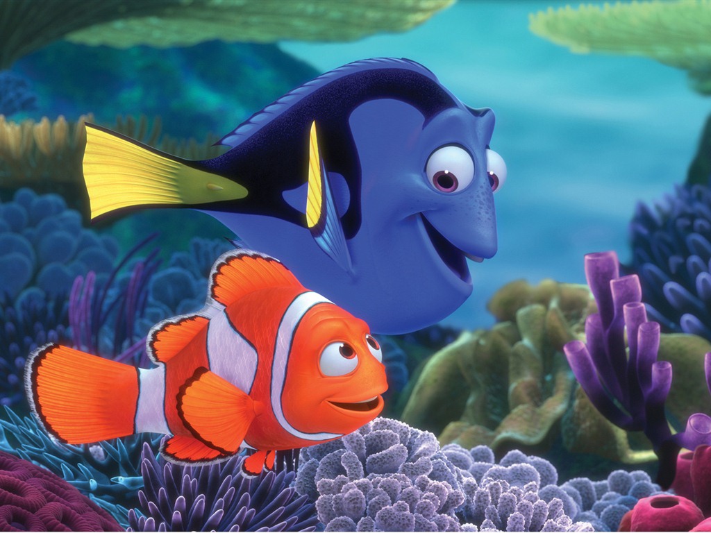 Finding Nemo 3D 海底總動員3D 2012高清壁紙 #10 - 1024x768
