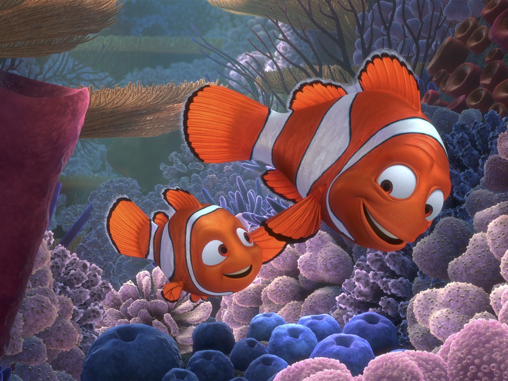 Le Monde de Nemo 3D 2012 fonds d'écran HD #11 - 1024x768