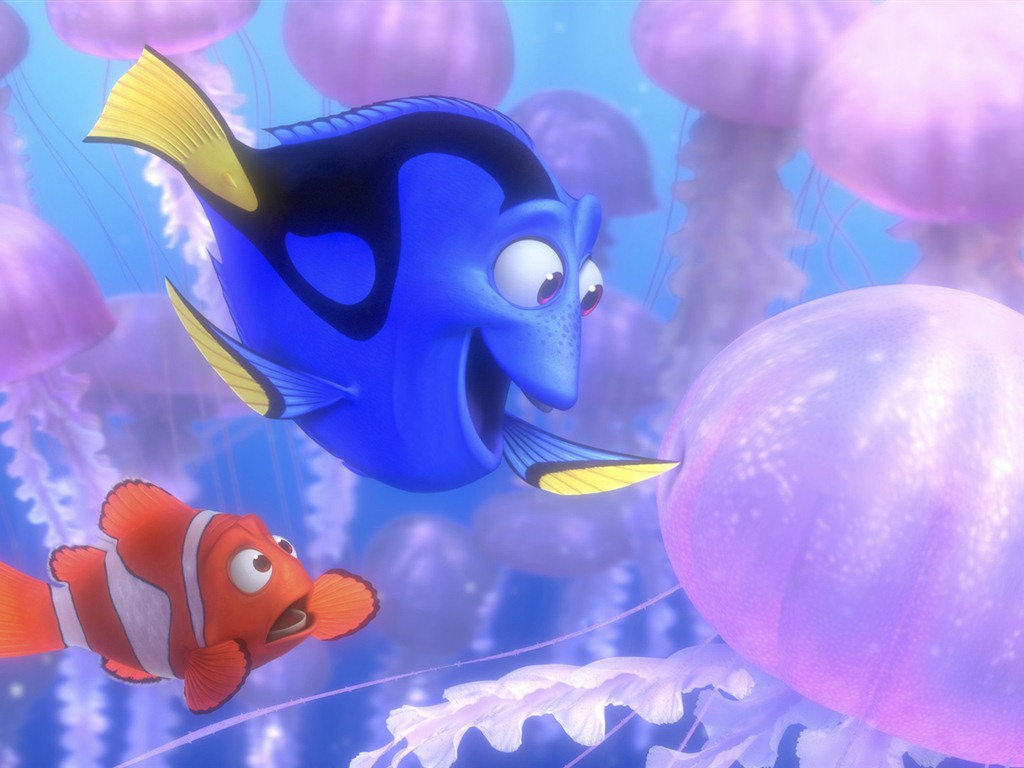 Finding Nemo 3D 海底總動員3D 2012高清壁紙 #14 - 1024x768