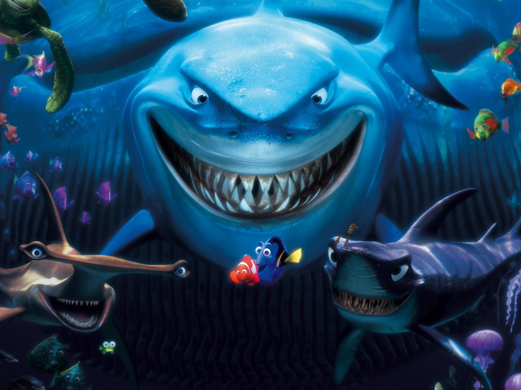 Finding Nemo 3D 海底總動員3D 2012高清壁紙 #15 - 1024x768