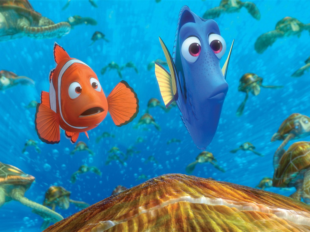 Le Monde de Nemo 3D 2012 fonds d'écran HD #19 - 1024x768