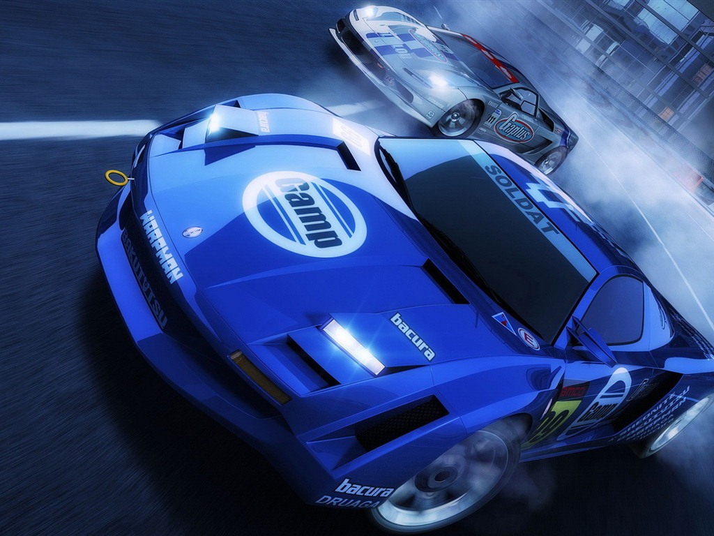 Ridge Racer Unbounded 山脊赛车：无限 高清壁纸6 - 1024x768