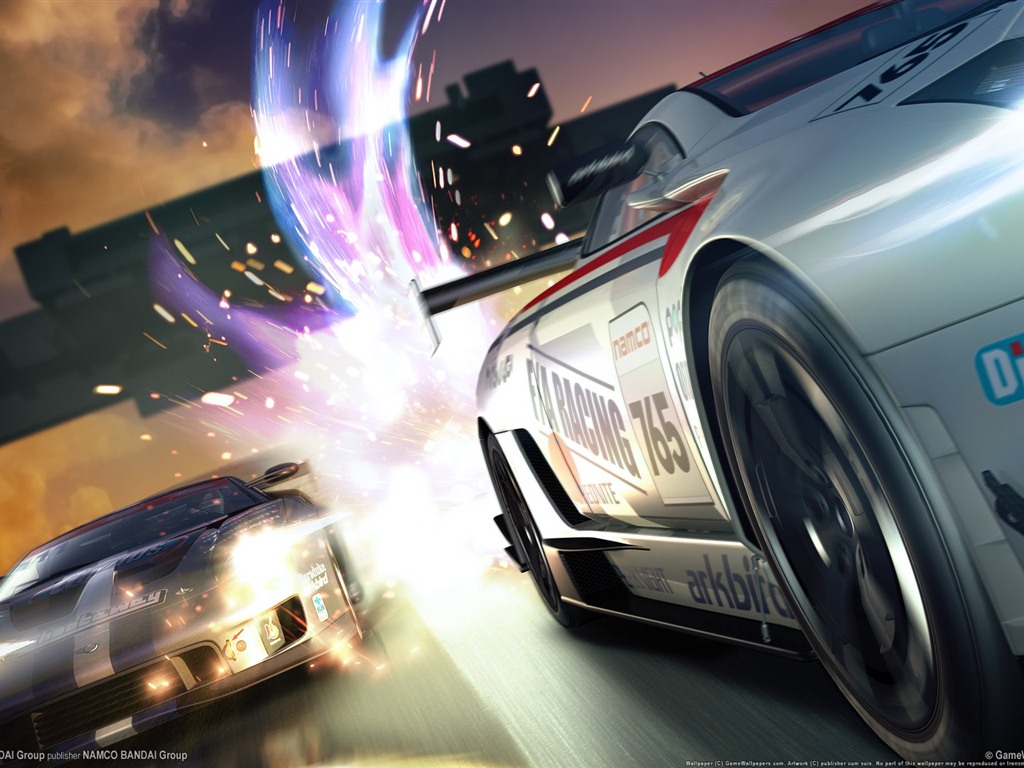 Ridge Racer Unbounded 山脊赛车：无限 高清壁纸8 - 1024x768