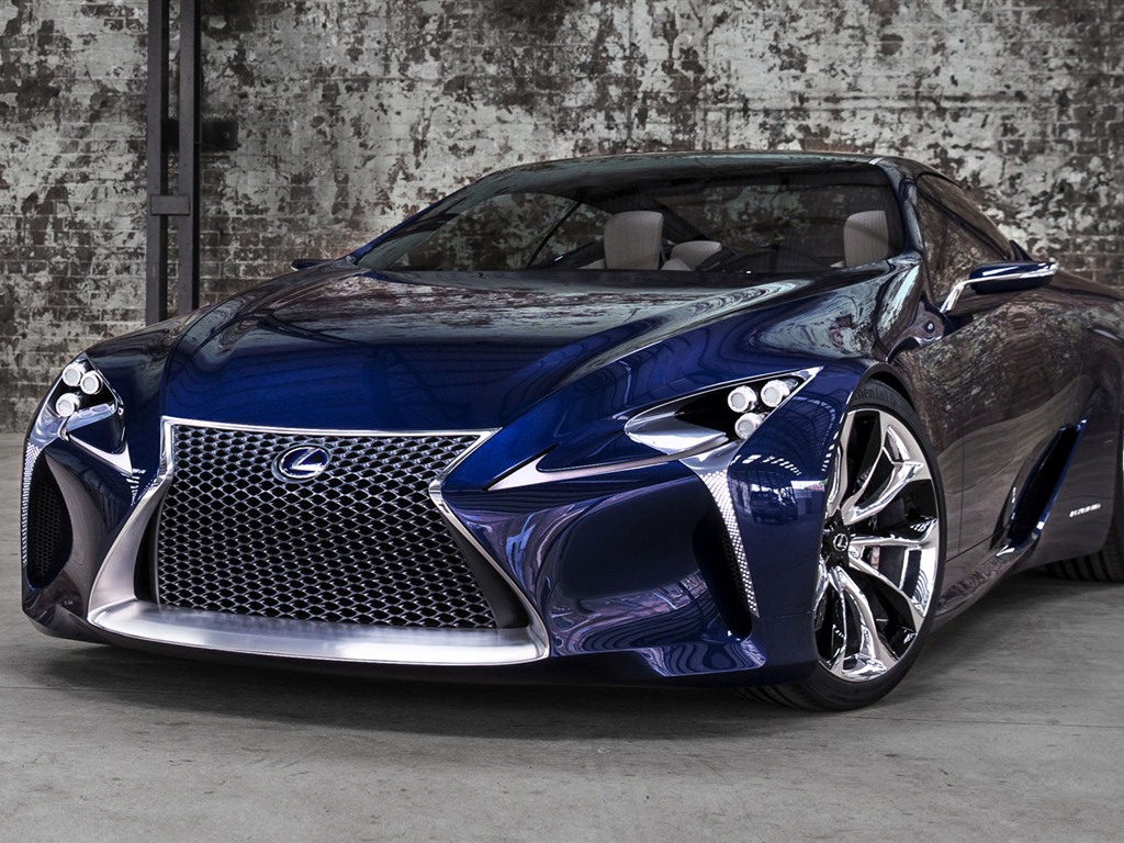 2012 Lexus LF-LC Blue concept 雷克萨斯 蓝色概念车 高清壁纸6 - 1024x768