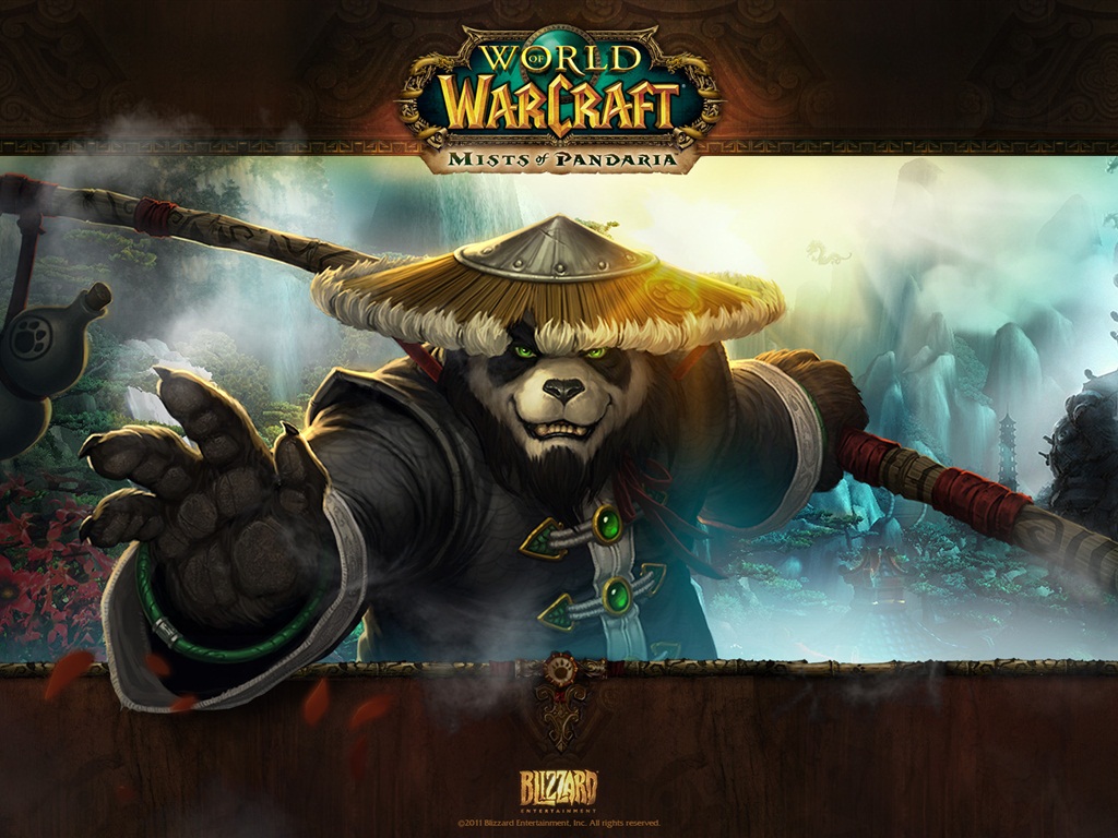 World of Warcraft: Mists of Pandaria 魔兽世界：熊猫人之谜 高清壁纸1 - 1024x768