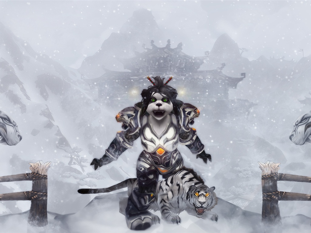 World of Warcraft: Mists of Pandaria 魔兽世界：熊猫人之谜 高清壁纸4 - 1024x768
