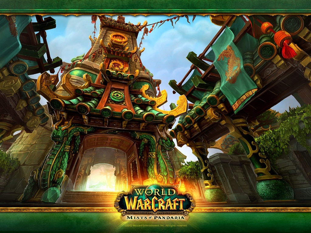 World of Warcraft: Mists of Pandaria 魔兽世界：熊猫人之谜 高清壁纸6 - 1024x768
