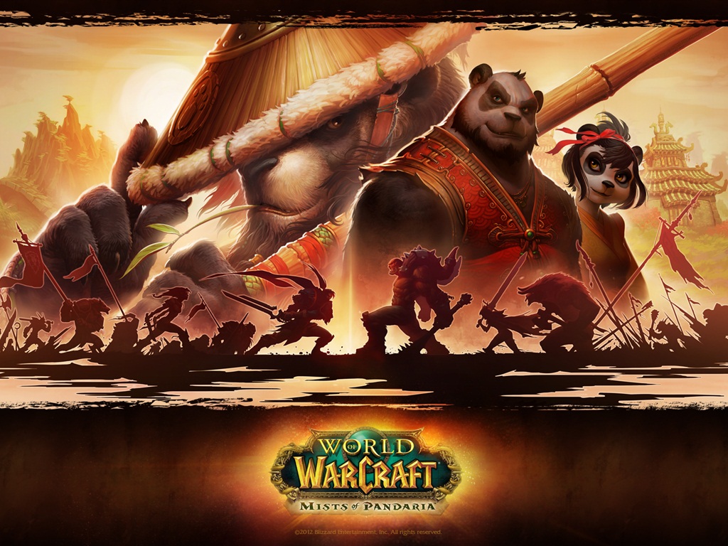 World of Warcraft: Mists of Pandaria 魔兽世界：熊猫人之谜 高清壁纸7 - 1024x768