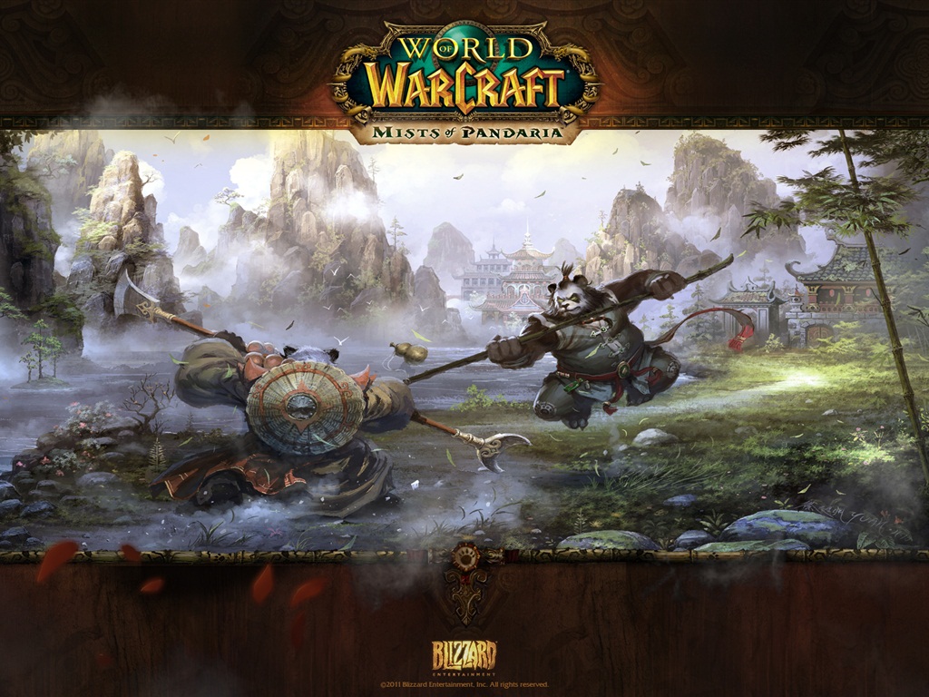 World of Warcraft: Mists of Pandaria 魔兽世界：熊猫人之谜 高清壁纸8 - 1024x768