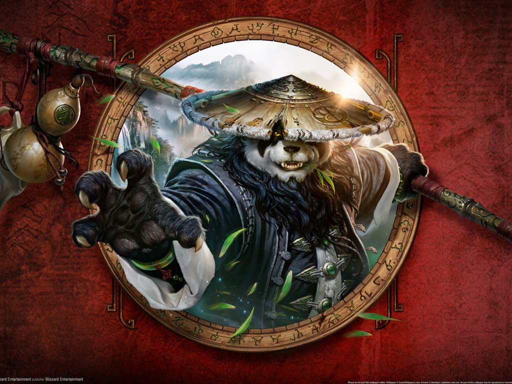World of Warcraftの：Pandaria HDの壁紙のミスト #13 - 1024x768