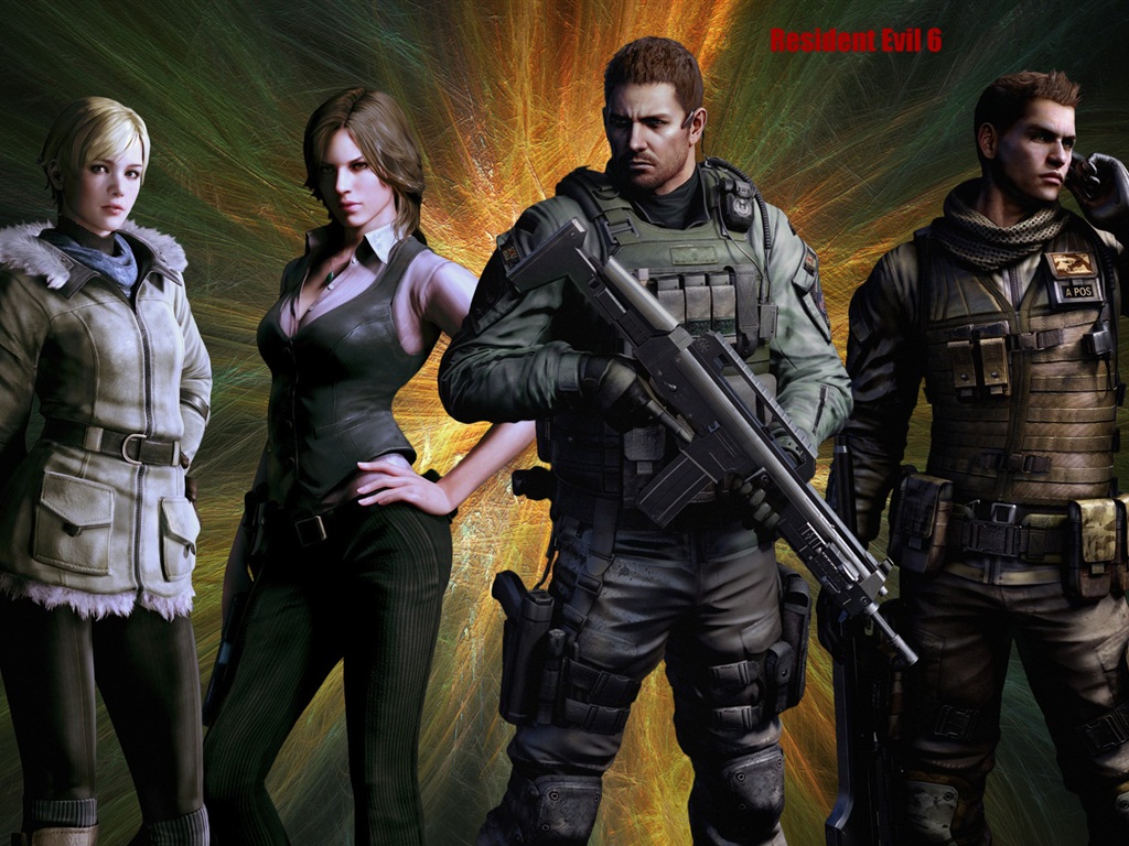 Resident Evil 6 HD-Spiel wallpapers #4 - 1024x768