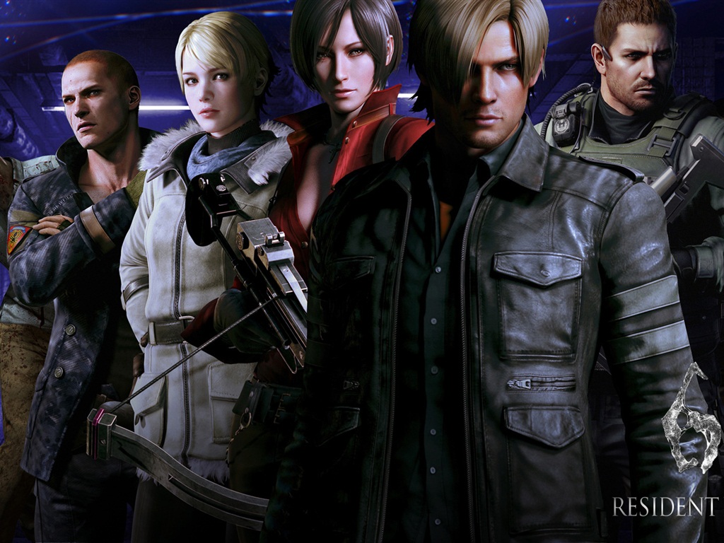 Resident Evil 6 HD-Spiel wallpapers #10 - 1024x768