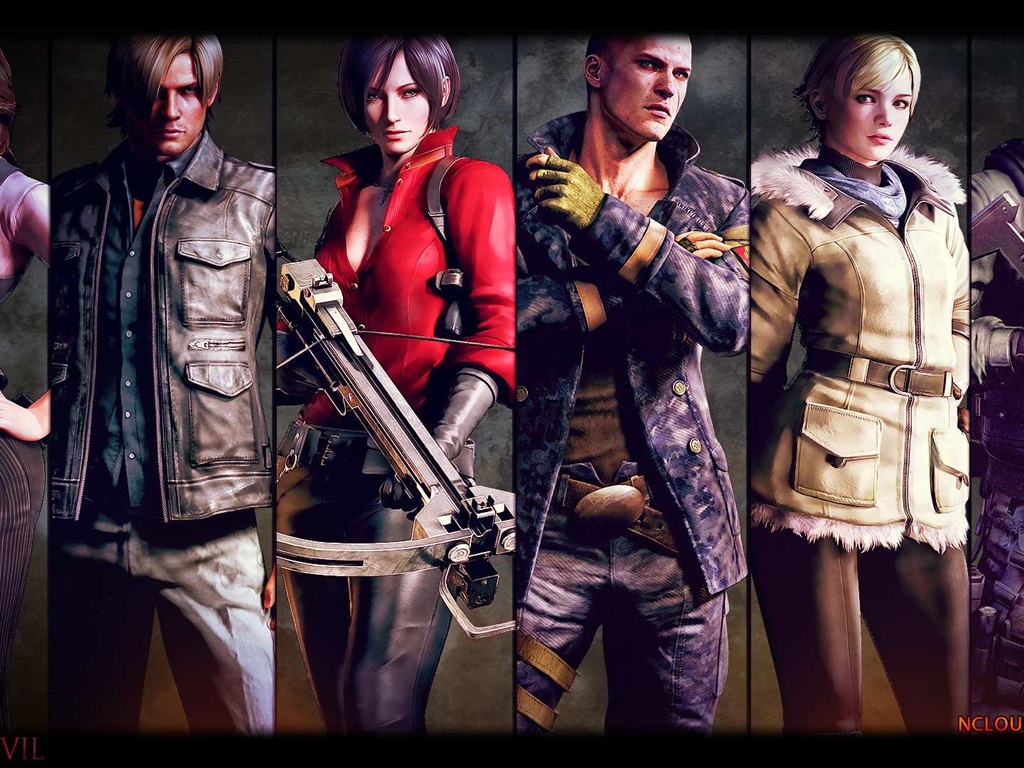 Resident Evil 6 HD-Spiel wallpapers #11 - 1024x768