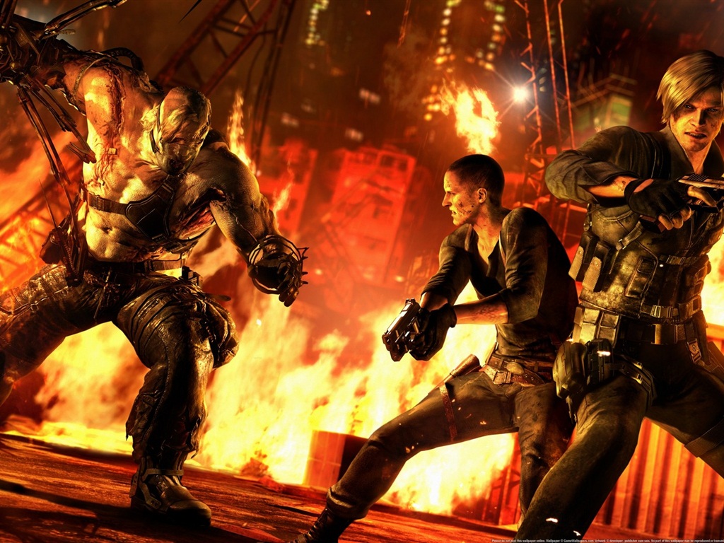 Resident Evil 6 HD-Spiel wallpapers #15 - 1024x768