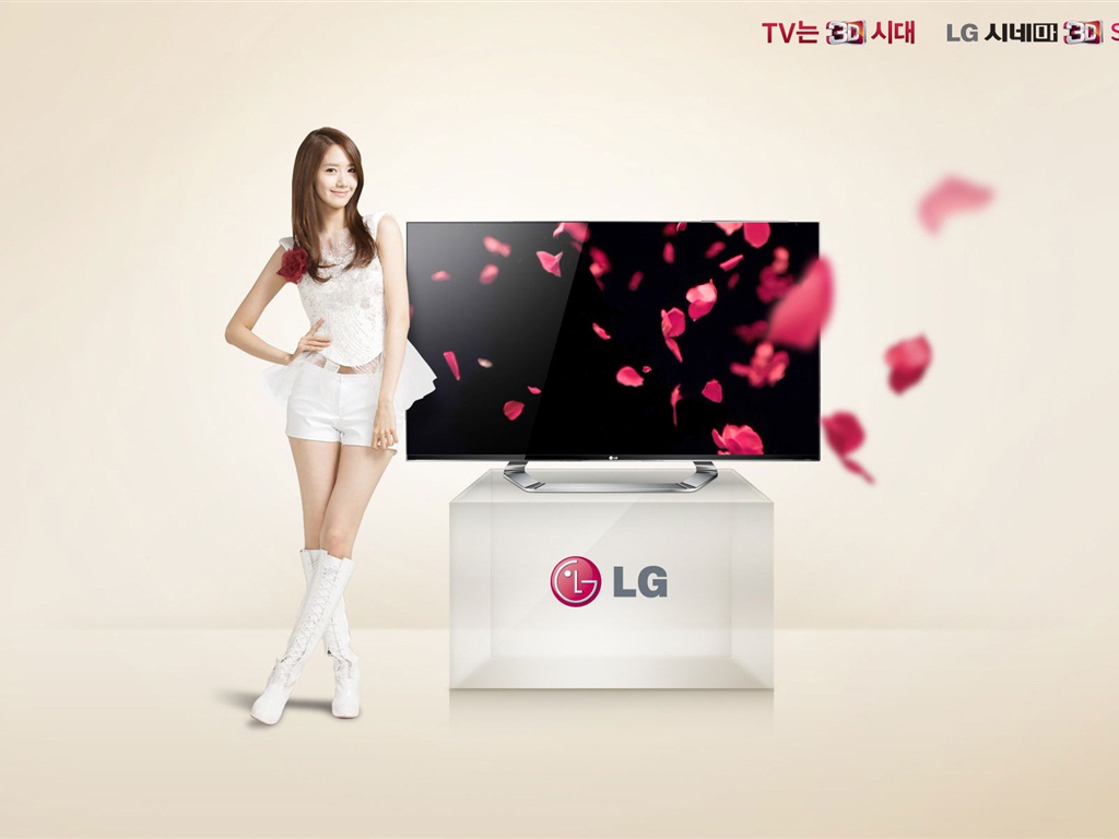 Girls Generation ACE y endosos LG anuncios fondos de pantalla HD #20 - 1024x768