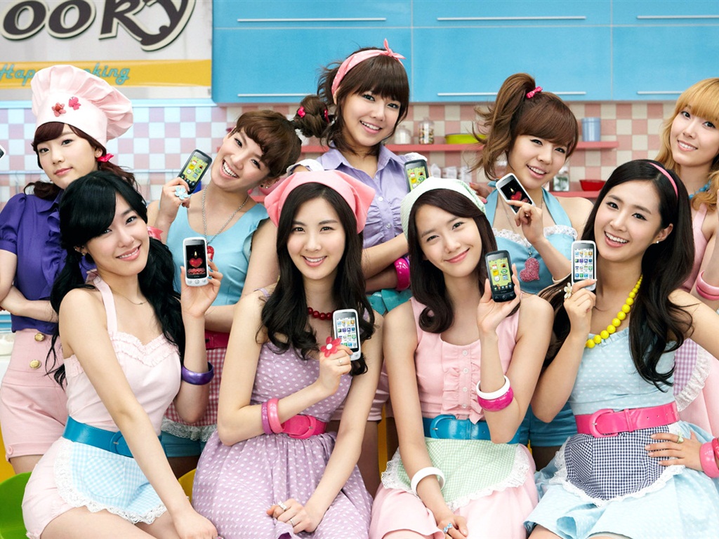 Girls Generation nejnovější HD Tapety Kolekce #15 - 1024x768