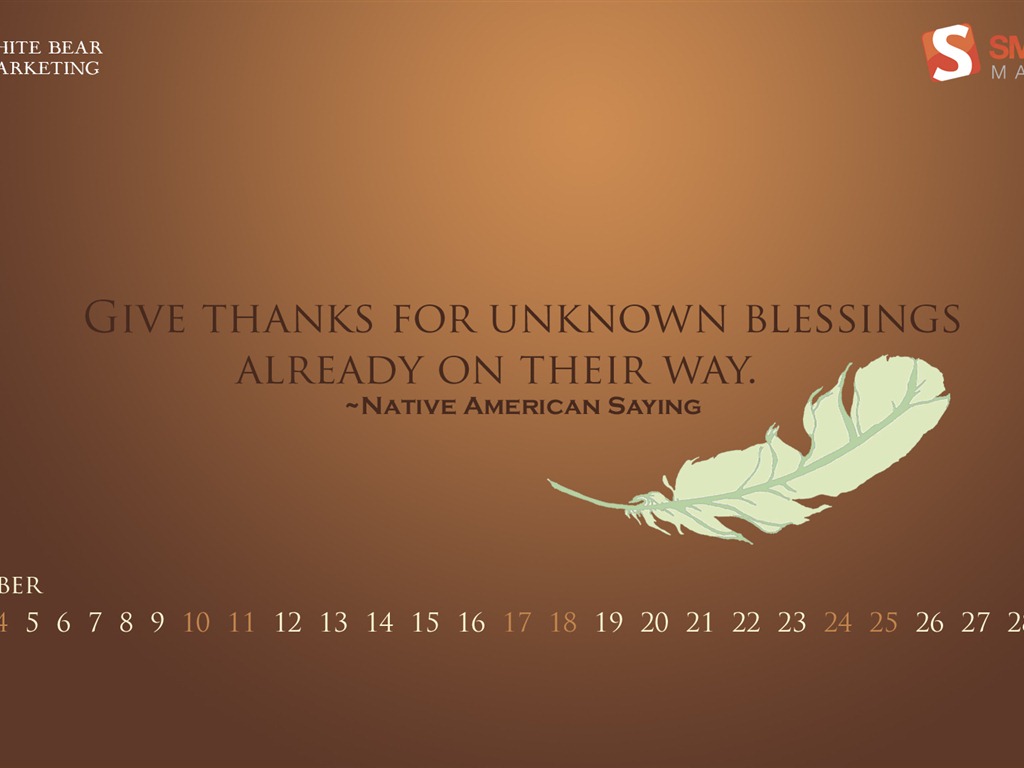 2012年11月 月曆壁紙(一) #17 - 1024x768