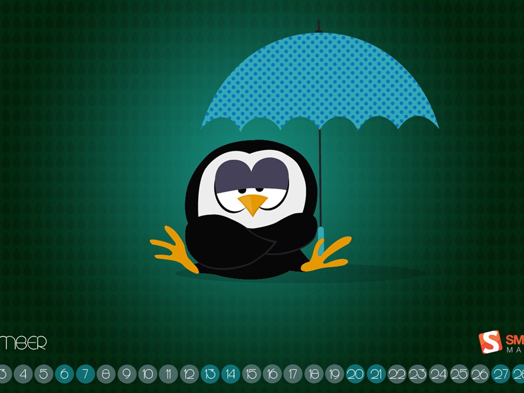 November 2012 Calendar wallpaper (2) #5 - 1024x768
