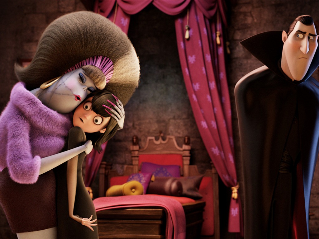 Hotel Transylvania 精灵旅社 高清壁纸3 - 1024x768