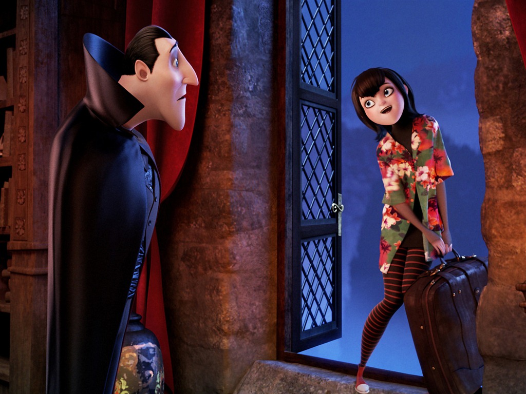 Hotel Transylvania 精靈旅社 高清壁紙 #5 - 1024x768