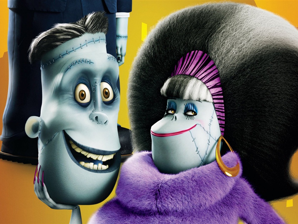 Hotel Transylvania 精靈旅社 高清壁紙 #8 - 1024x768