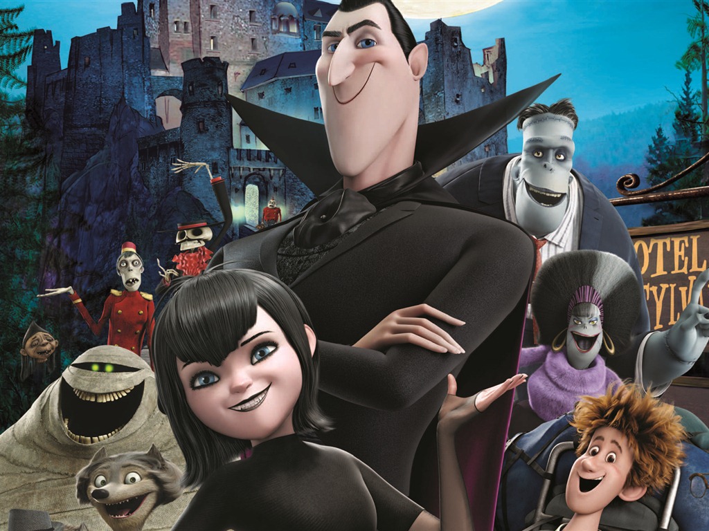 Hotel Transylvania 精灵旅社 高清壁纸16 - 1024x768