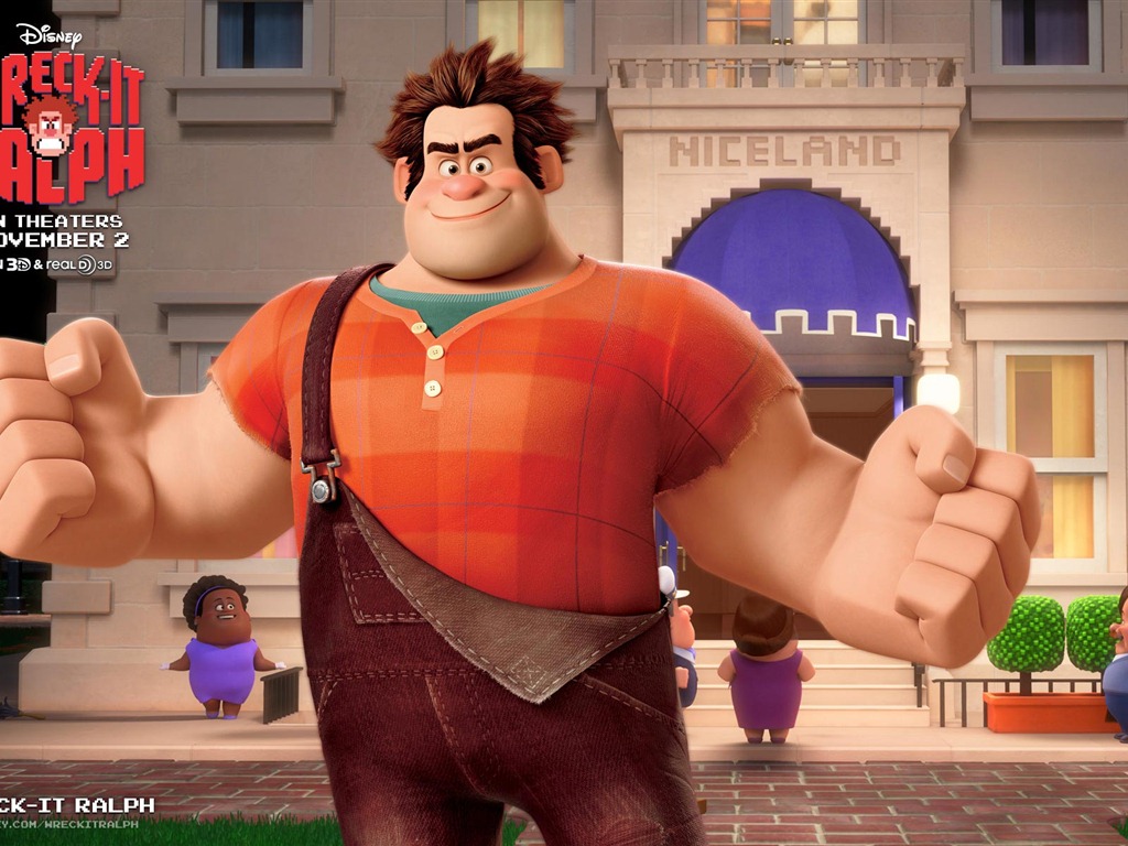 Wreck-It Ralph 無敵破壞王 高清壁紙 #1 - 1024x768