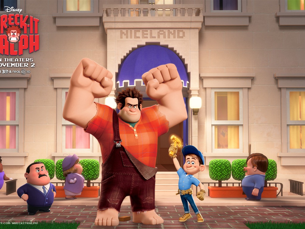 Wreck-It Ralph 無敵破壞王 高清壁紙 #2 - 1024x768